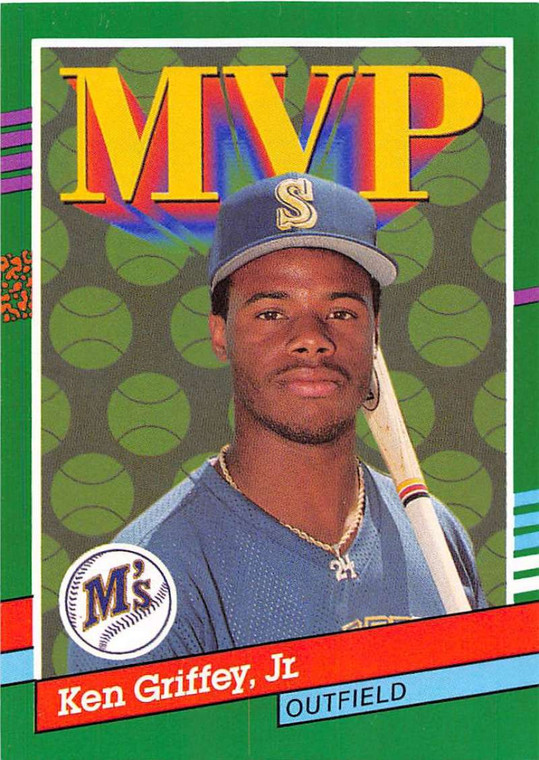 1991 Donruss #392 Ken Griffey Jr. MVP VG Seattle Mariners 