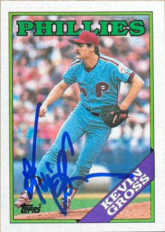 Kevin Gross Autographed 1988 Topps #20