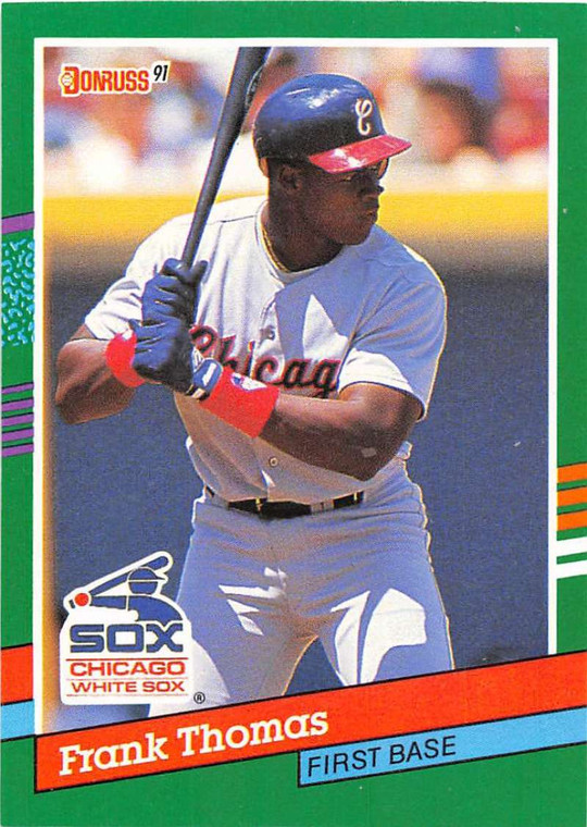 1991 Donruss #477 Frank Thomas VG Chicago White Sox 