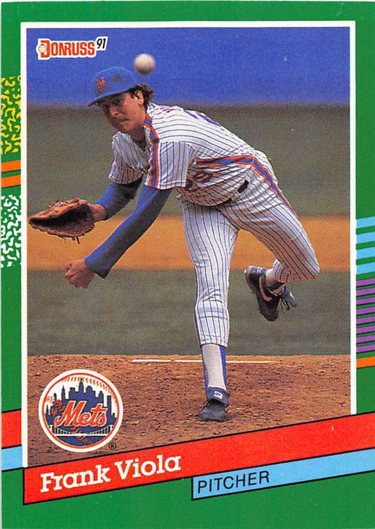 1991 Donruss #529 Frank Viola VG New York Mets 