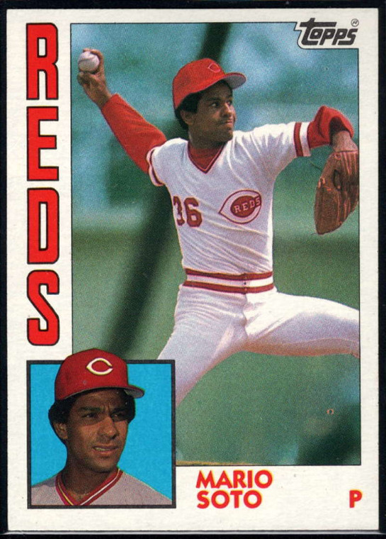 1984 Topps #160 Mario Soto VG Cincinnati Reds 