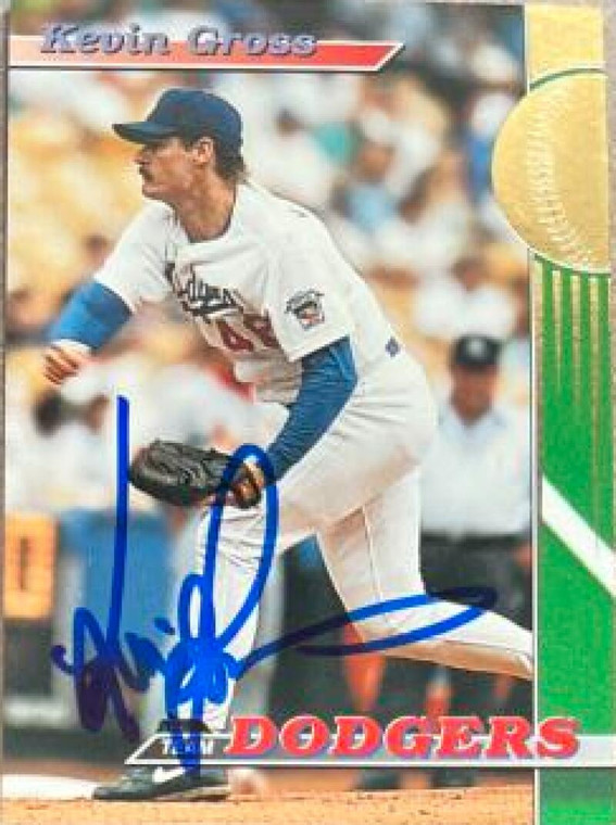 Kevin Gross Autographed 1993 Dodgers Stadium Club #5
