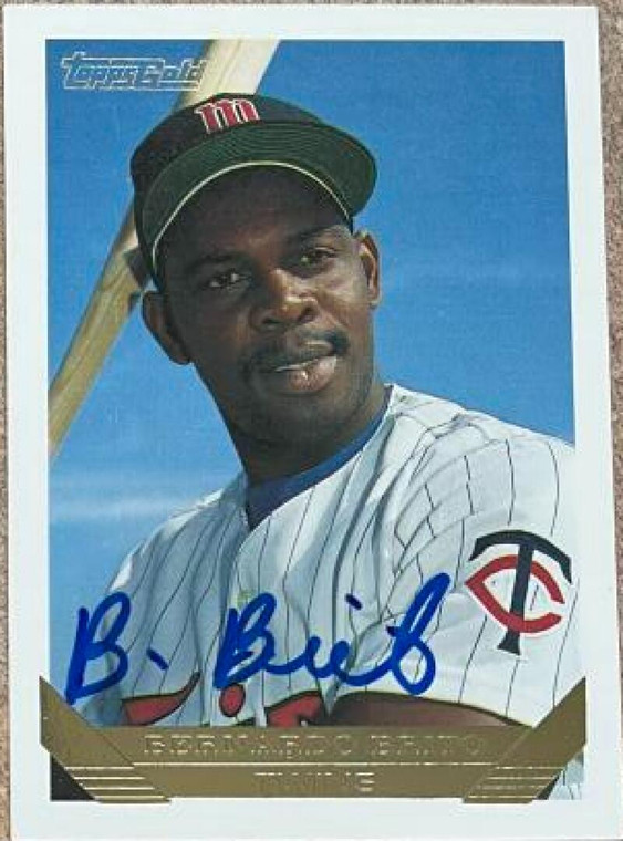 Bernardo Brito Autographed 1993 Topps Gold #394