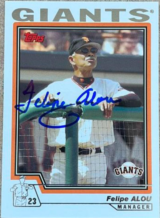 Felipe Alou Autographed 2004 Topps #291