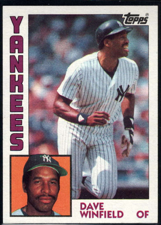 1984 Topps #460 Dave Winfield VG New York Yankees 