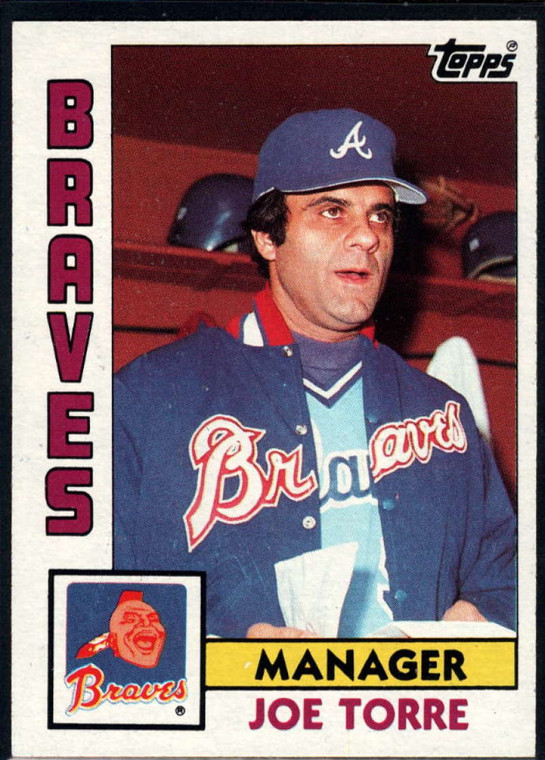 1984 Topps #502 Joe Torre MG VG Atlanta Braves 