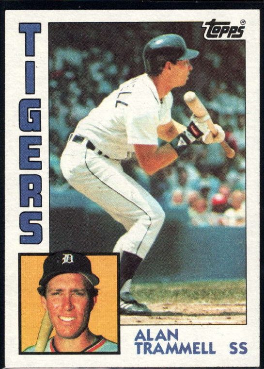 1984 Topps #510 Alan Trammell VG Detroit Tigers 