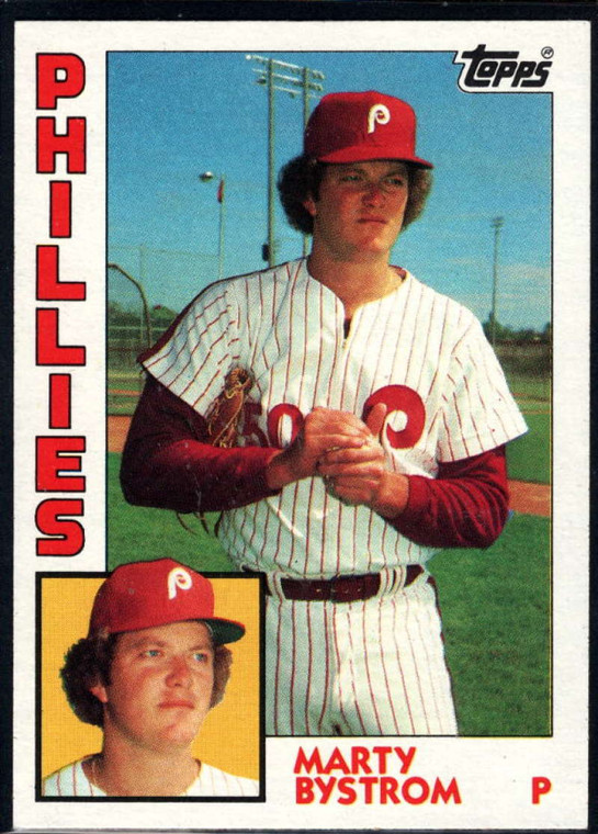 1984 Topps #511 Marty Bystrom VG Philadelphia Phillies 