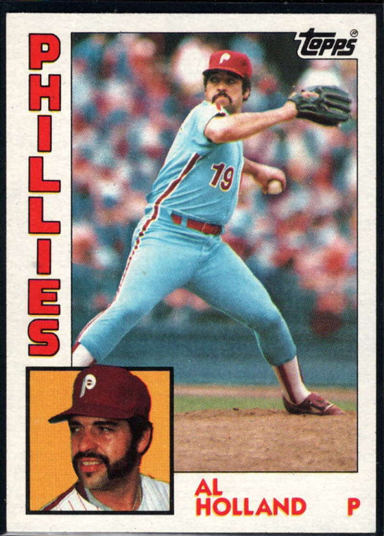 1984 Topps #564 Al Holland VG Philadelphia Phillies 