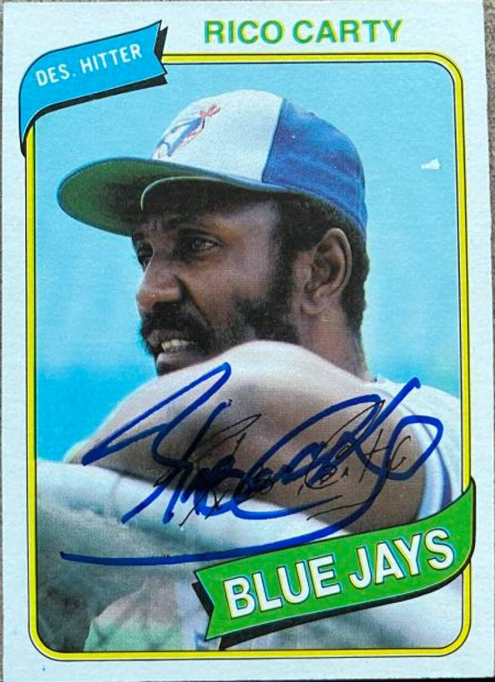 Rico Carty Autographed 1980 Topps #46
