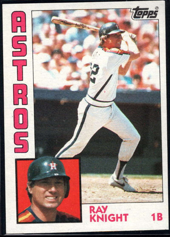 1984 Topps #660 Ray Knight VG Houston Astros 