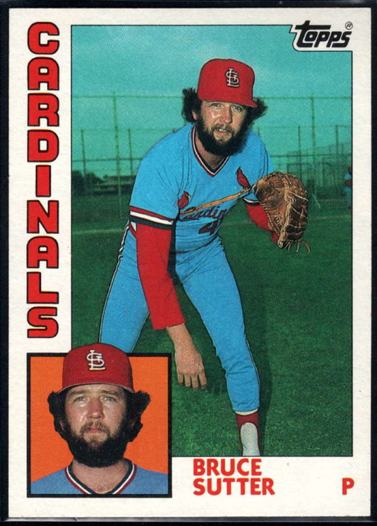 1984 Topps #730 Bruce Sutter VG St. Louis Cardinals 