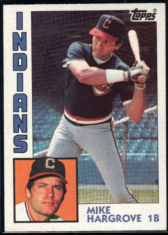 1984 Topps #764 Mike Hargrove VG Cleveland Indians 