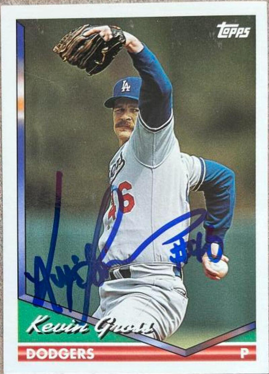 Kevin Gross Autographed 1994 Topps #516