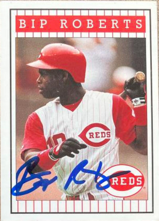 Bip Roberts Autographed 1993 Kahn's Cincinnati Reds #NNO