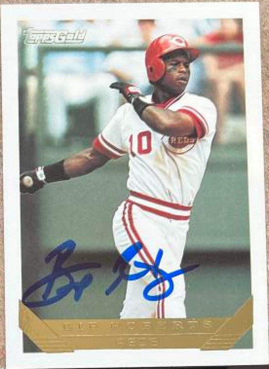 Bip Roberts Autographed 1993 Topps Gold #219