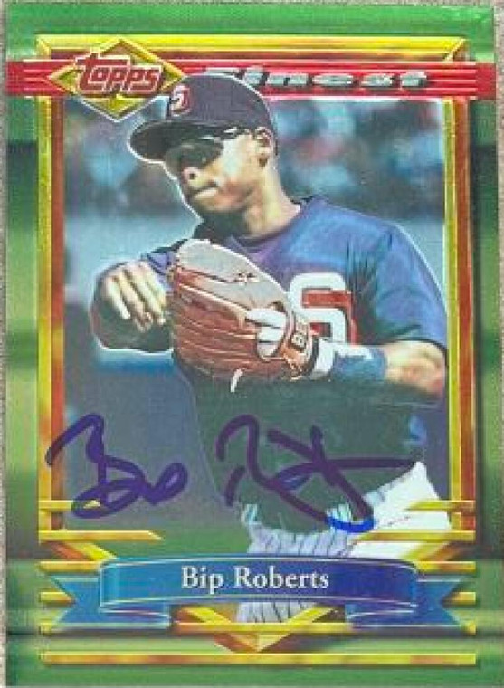 Bip Roberts Autographed 1994 Topps Finest #363
