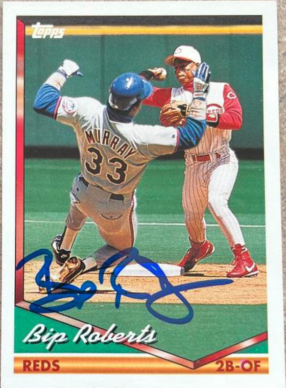 Bip Roberts Autographed 1994 Topps #733