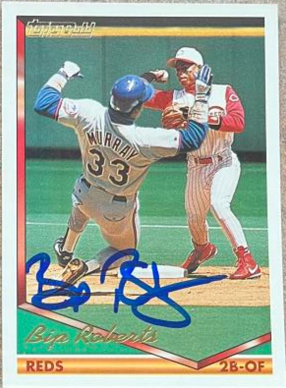 Bip Roberts Autographed 1994 Topps Gold #733
