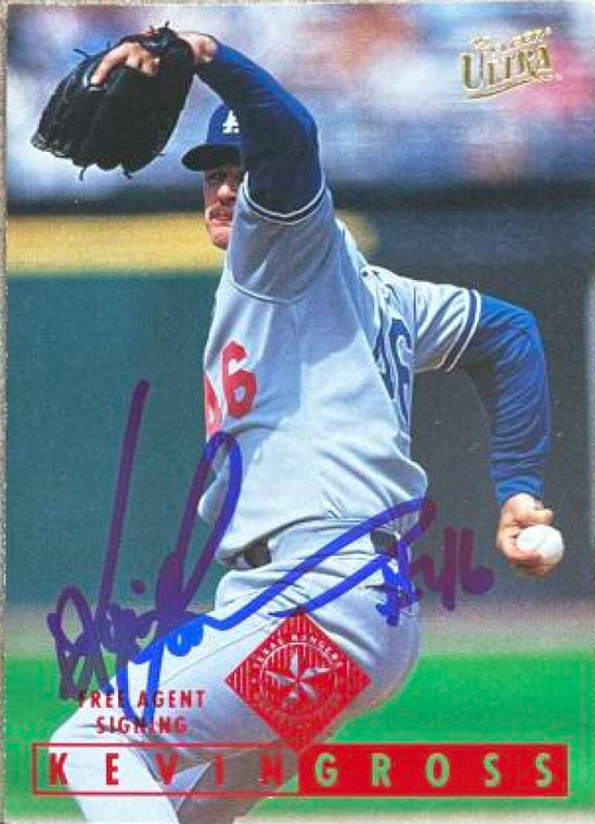 Kevin Gross Autographed 1995 Fleer Ultra #335