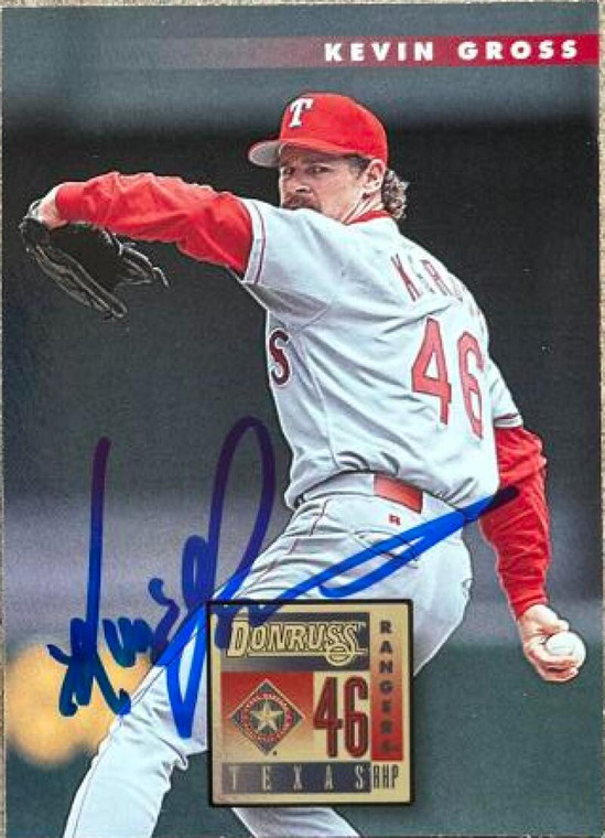 Kevin Gross Autographed 1996 Donruss #93