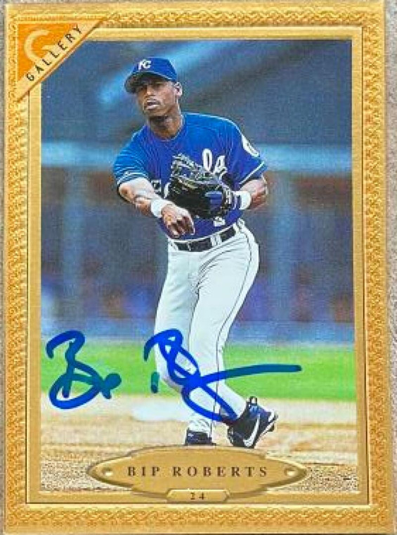 Bip Roberts Autographed 1997 Topps Gallery #24