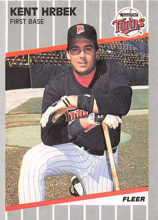 1989 Fleer #116 Kent Hrbek VG Minnesota Twins 
