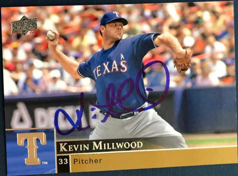 Kevin Millwood Autographed 2009 Upper Deck #379