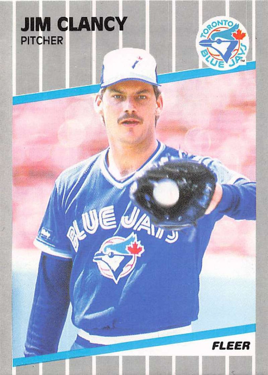 1989 Fleer #229 Jim Clancy VG Toronto Blue Jays 