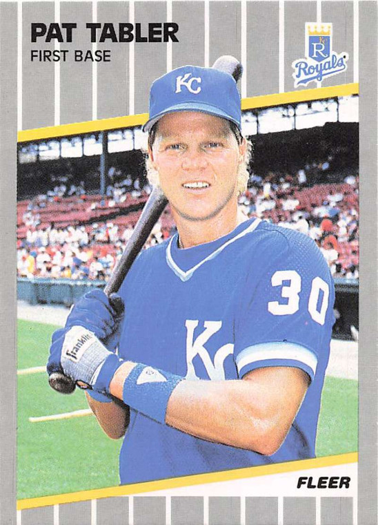 1989 Fleer #294 Pat Tabler VG Kansas City Royals 