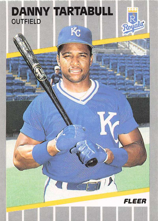 1989 Fleer #295 Danny Tartabull VG Kansas City Royals 