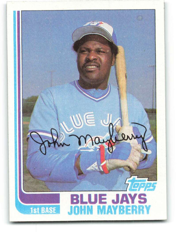 1982 Topps #470 John Mayberry VG Toronto Blue Jays 