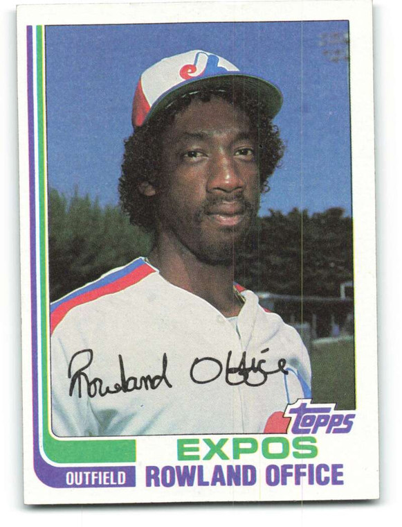 1982 Topps #479 Rowland Office VG Montreal Expos 