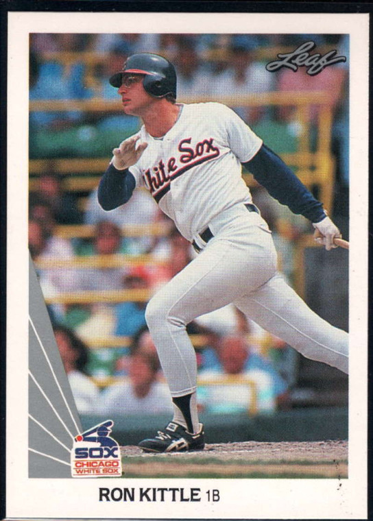 1990 Leaf #405 Ron Kittle VG Chicago White Sox 