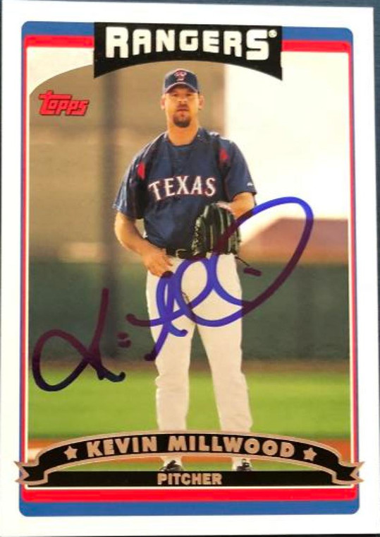 Kevin Millwood Autographed 2006 Topps #485