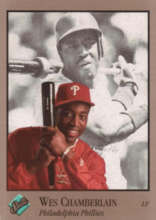 1992 Studio #72 Wes Chamberlain VG Philadelphia Phillies 