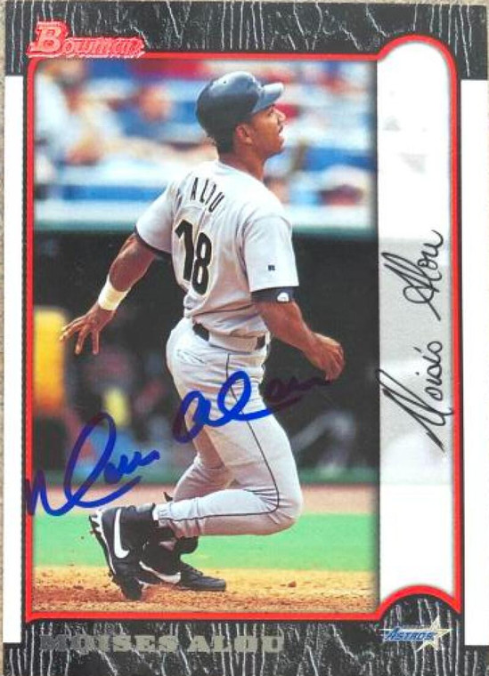 Moises Alou Autographed 1999 Bowman #8