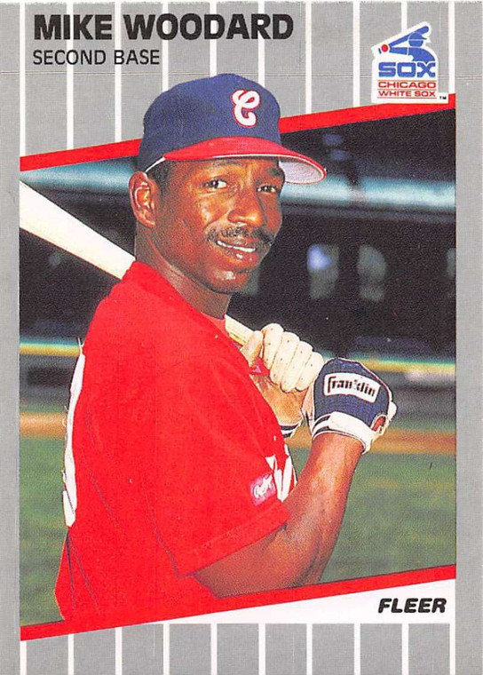 1989 Fleer #513 Mike Woodard VG Chicago White Sox 