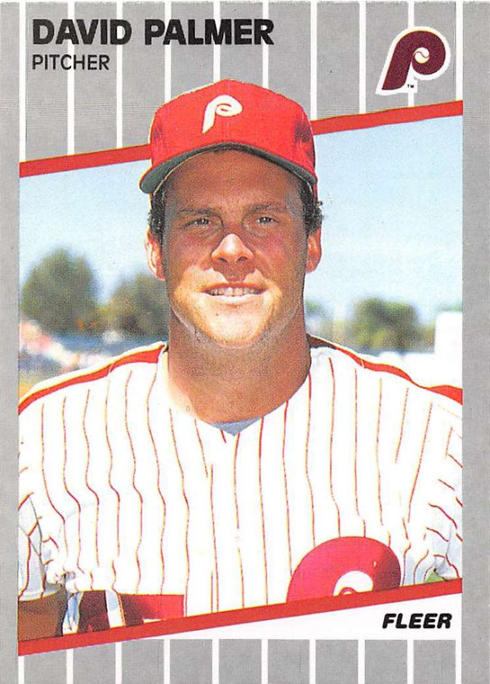 1989 Fleer #577 David Palmer VG Philadelphia Phillies 