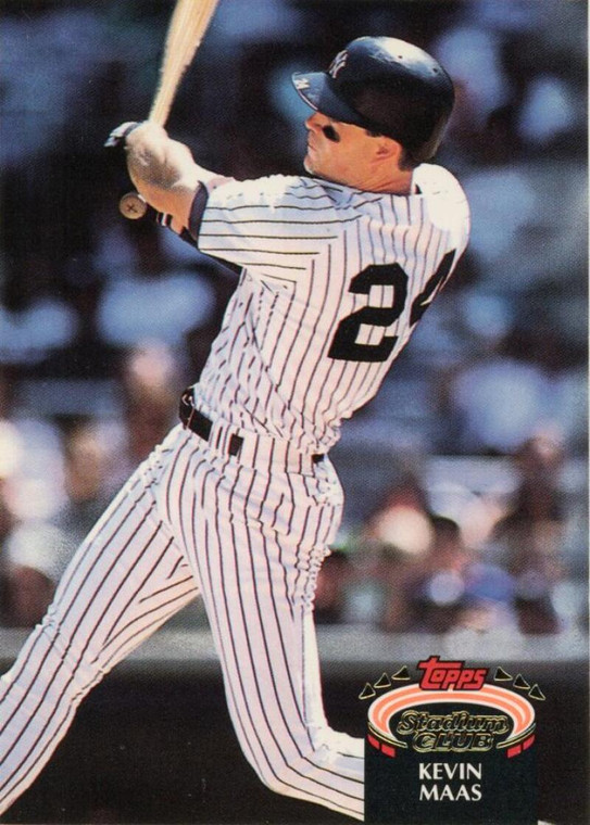1992 Stadium Club #35 Kevin Maas VG New York Yankees 