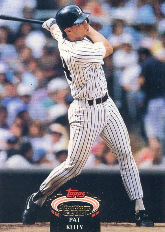 1992 Stadium Club #89 Pat Kelly VG New York Yankees 