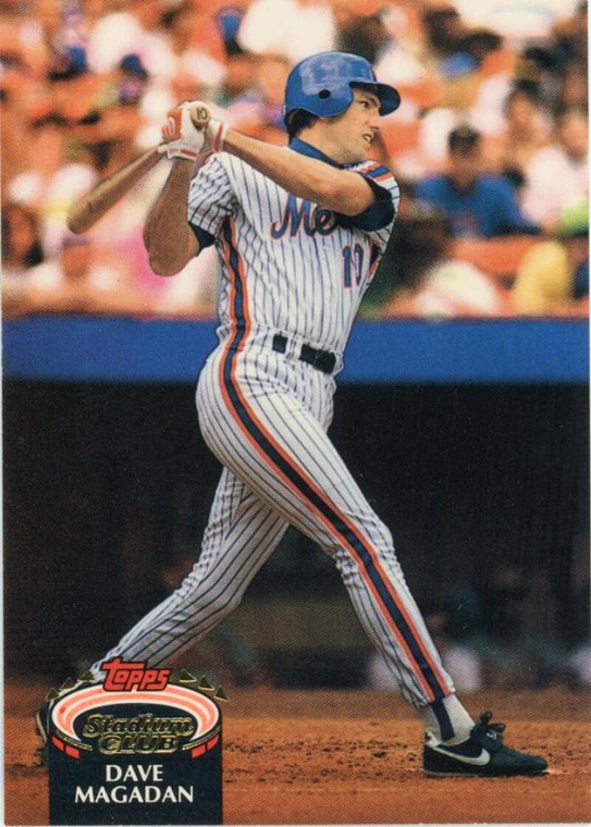 1992 Stadium Club #118 Dave Magadan UER VG New York Mets 