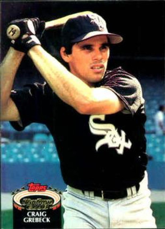 1992 Stadium Club #145 Craig Grebeck VG Chicago White Sox 