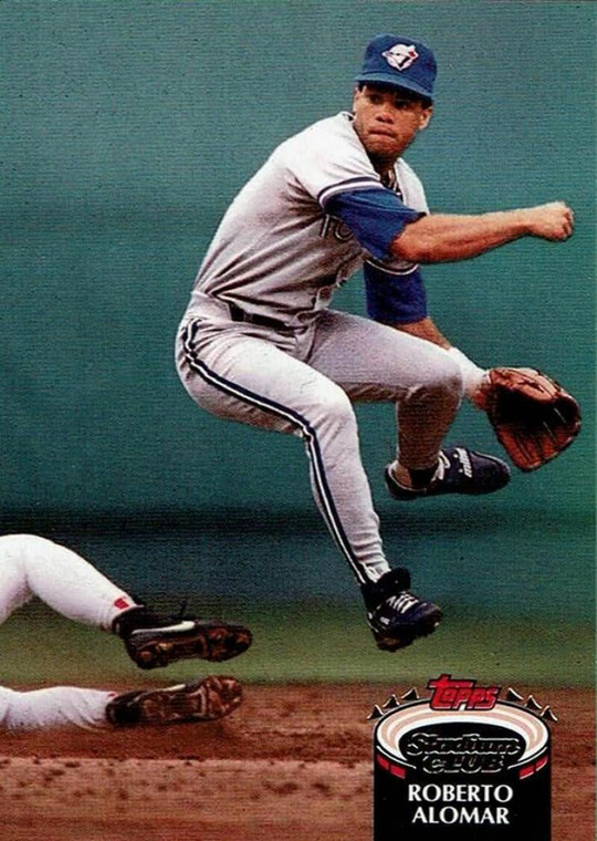 1992 Stadium Club #159 Roberto Alomar VG Toronto Blue Jays 