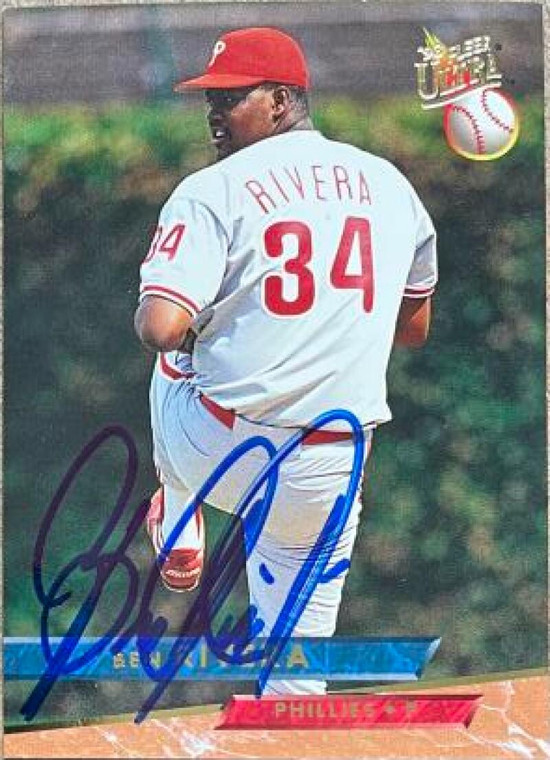 Ben Rivera Autographed 1993 Fleer Ultra #93