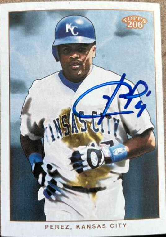 Neifi Perez Autographed 2002 Topps 206 #232