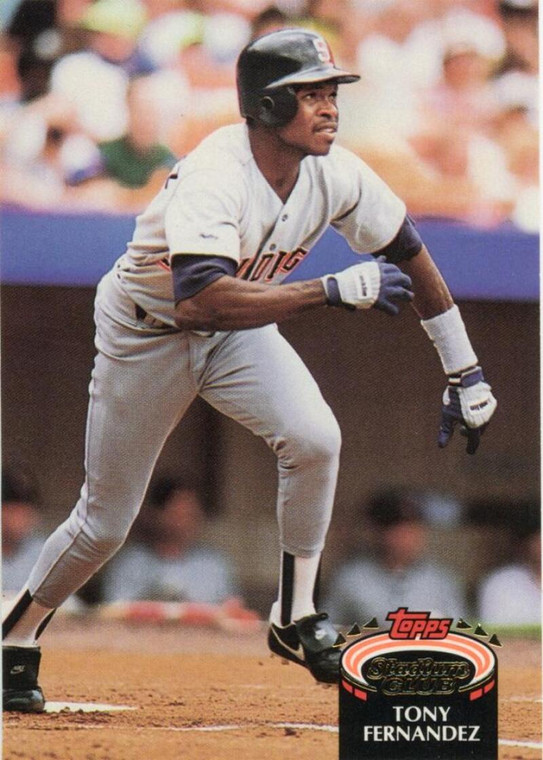 1992 Stadium Club #203 Tony Fernandez VG San Diego Padres 