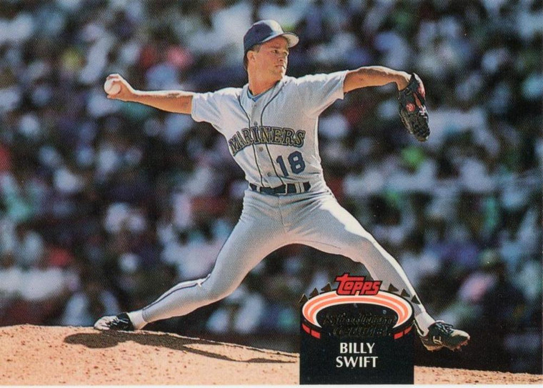 1992 Stadium Club #243 Bill Swift VG Seattle Mariners 