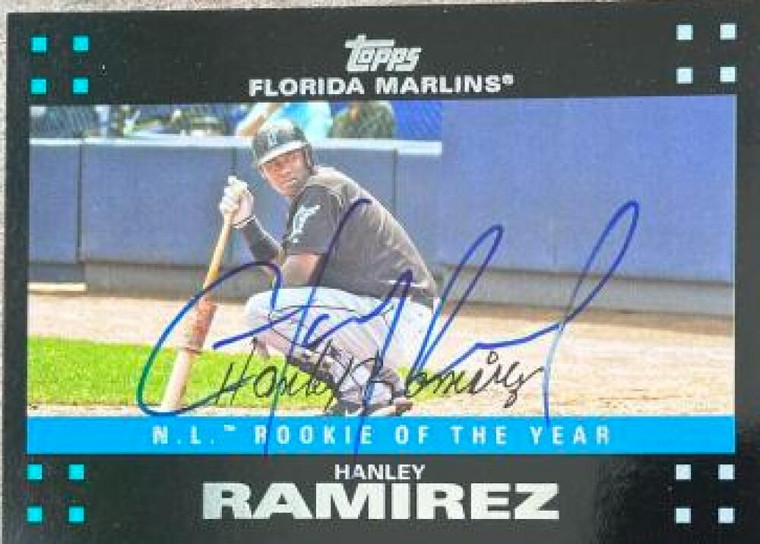 Hanley Ramirez Autographed 2007 Topps #324