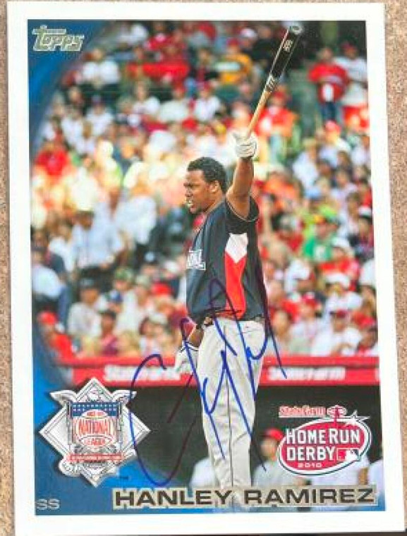 Hanley Ramirez Autographed 2010 Topps Updates & Highlights #US-279